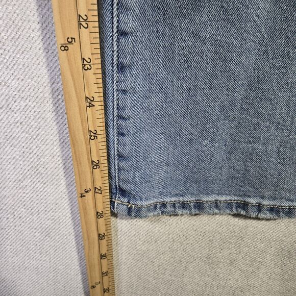 Scoop Jeans Wide Leg Low Slung Women 6 Blue NEW 34 X 28 - Picture 5 of 16